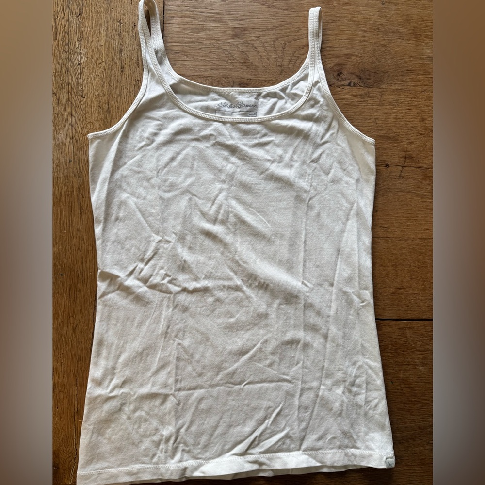 Eddie Bauer Women's Ivory Tank Top